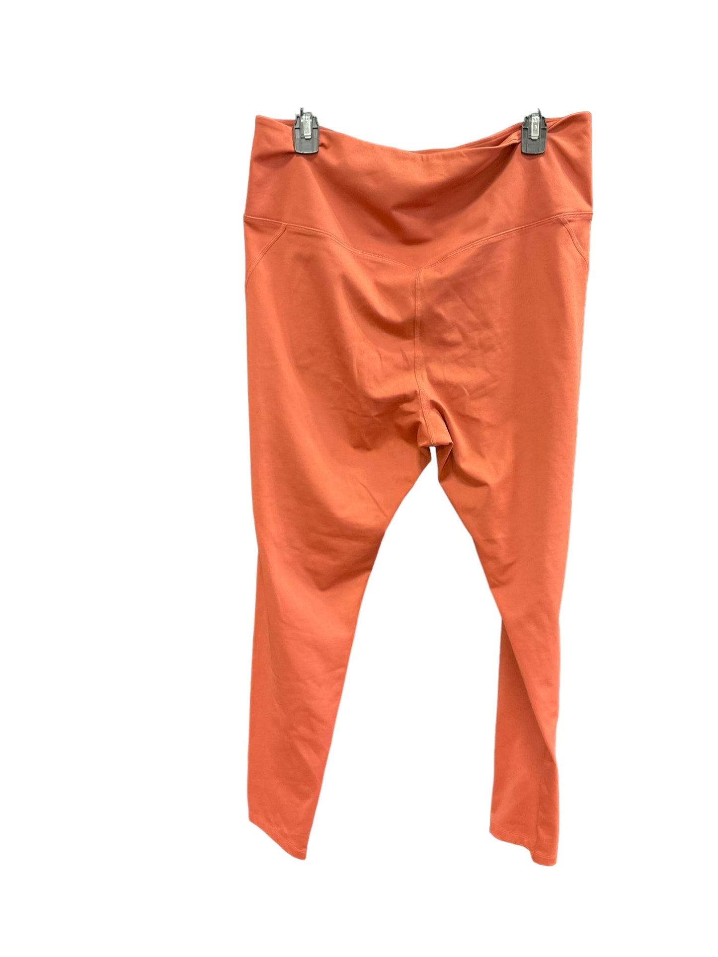 Orange Athletic Leggings Clothes Mentor, Size 3x