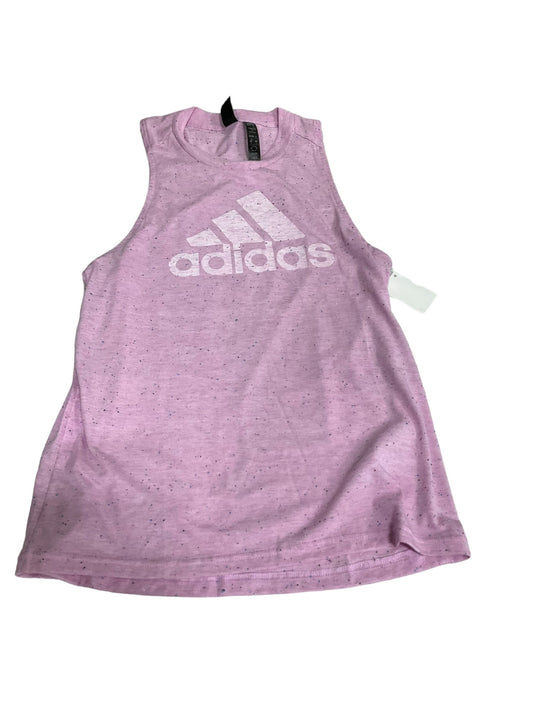 Purple Athletic Tank Top Adidas, Size S