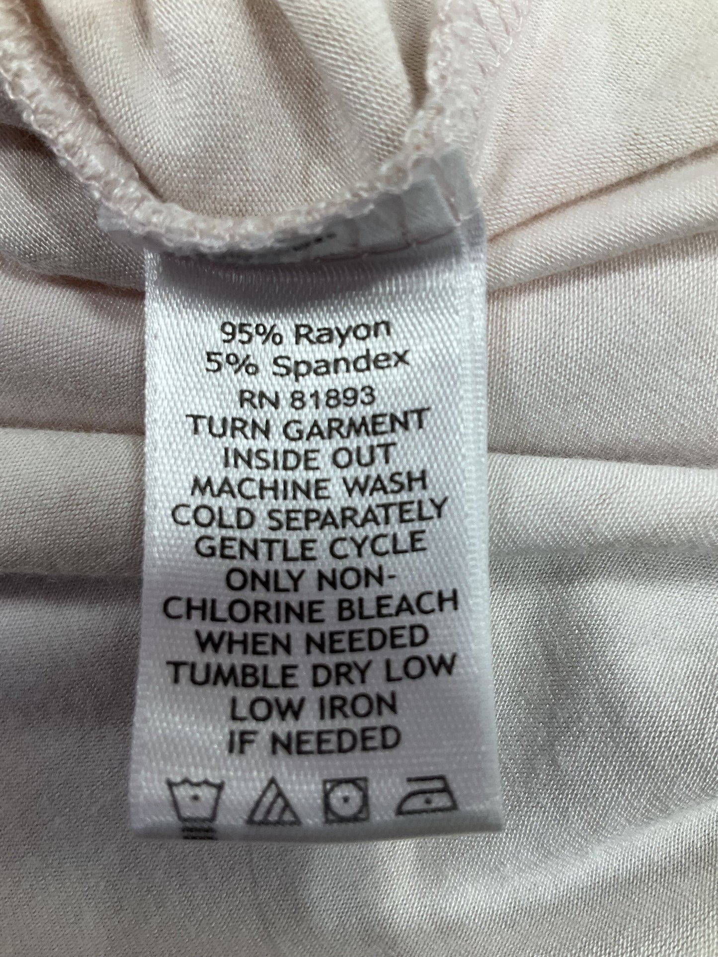 Top Sleeveless Basic By H For Halston  Size: Xs