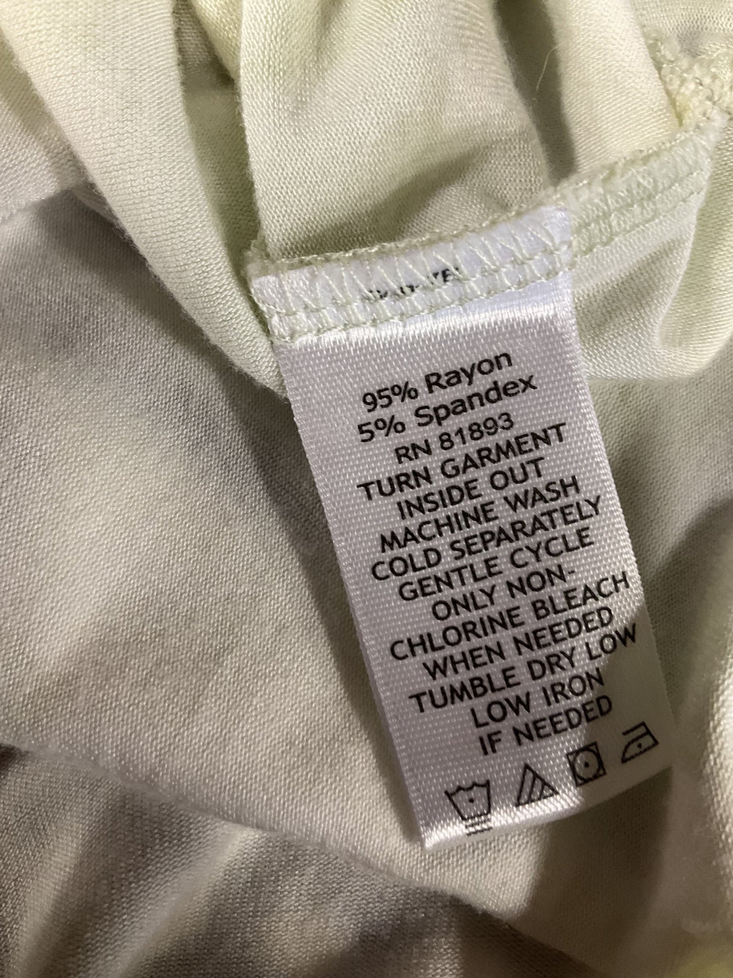 Top Sleeveless Basic By H For Halston  Size: Xs