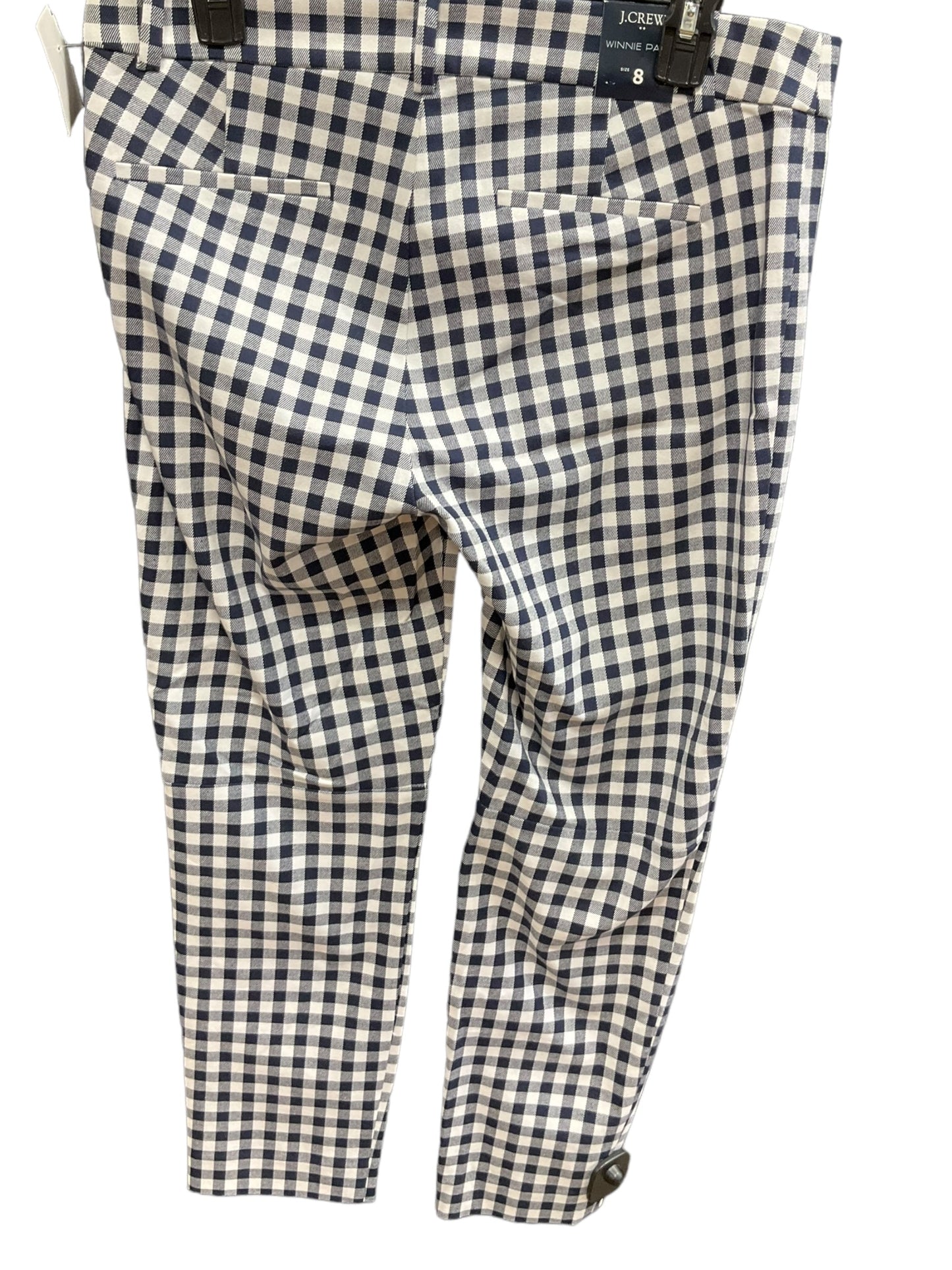 Checkered Pattern Pants Dress J. Crew, Size 8