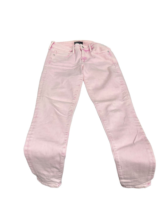 Pink Denim Jeans Jeggings Gap, Size 10