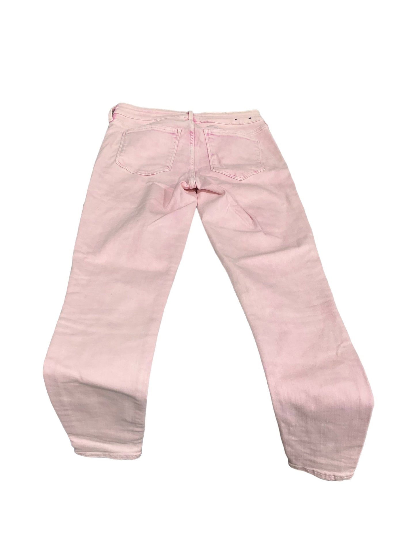 Pink Denim Jeans Jeggings Gap, Size 10