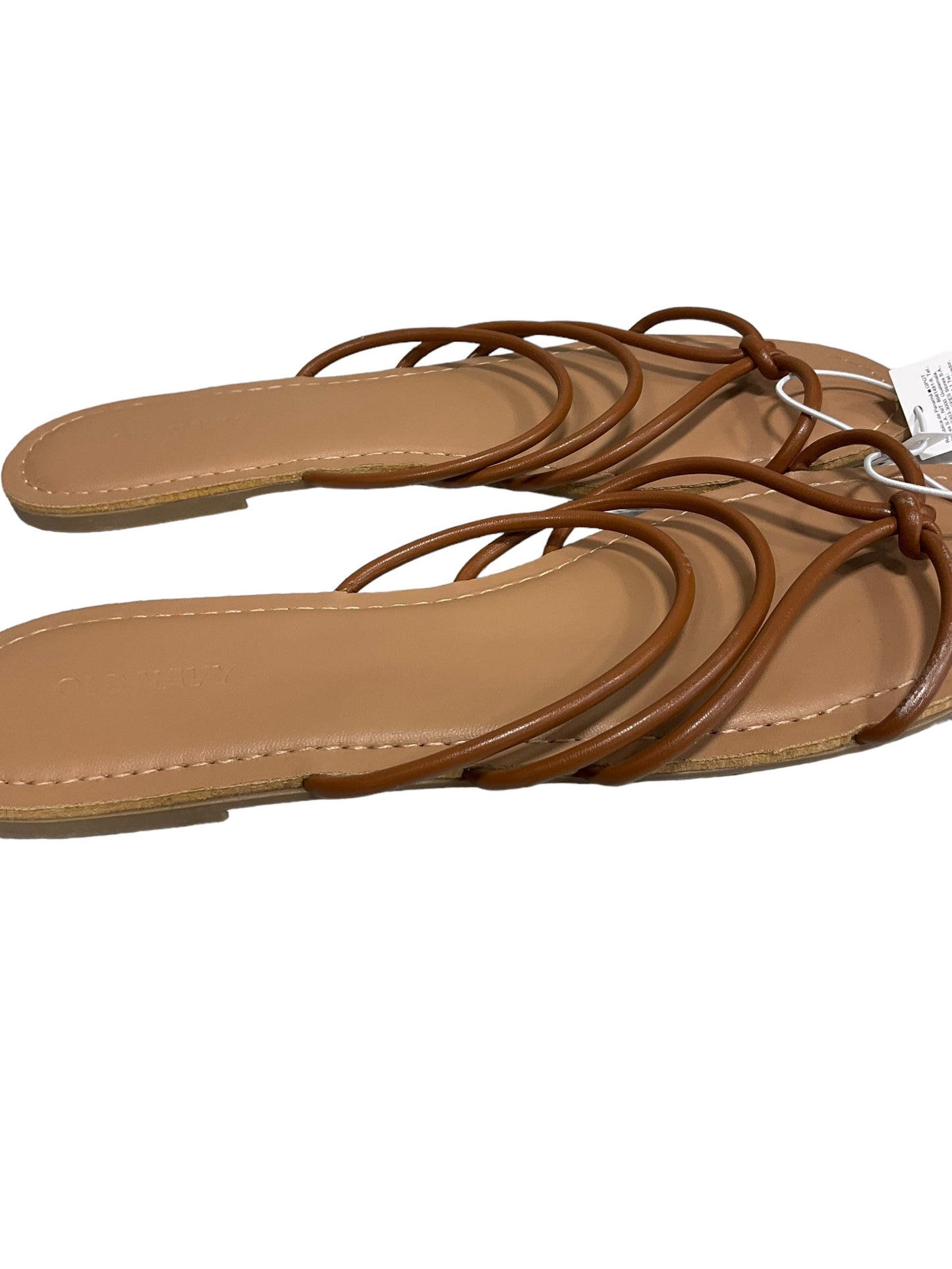 Tan Sandals Flip Flops Old Navy, Size 9