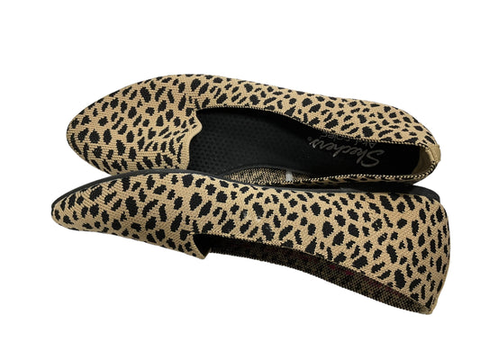 Animal Print Shoes Flats Skechers, Size 10