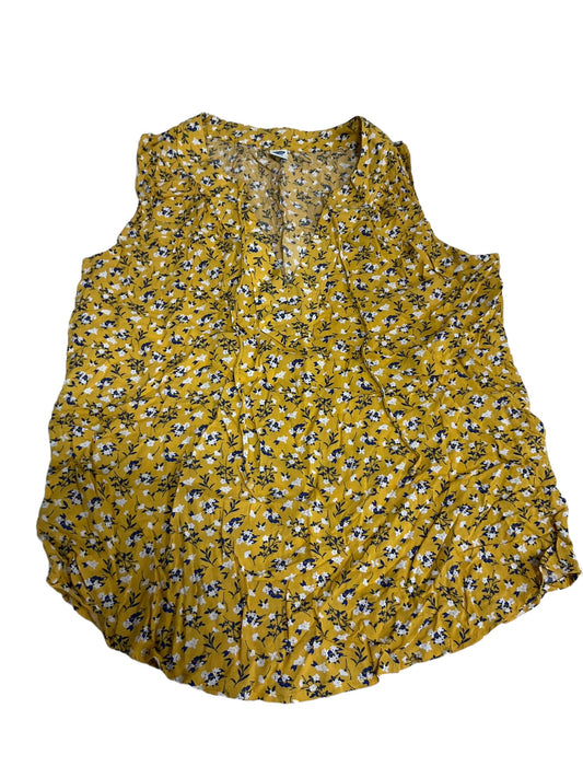 Floral Print Top Sleeveless Old Navy, Size S