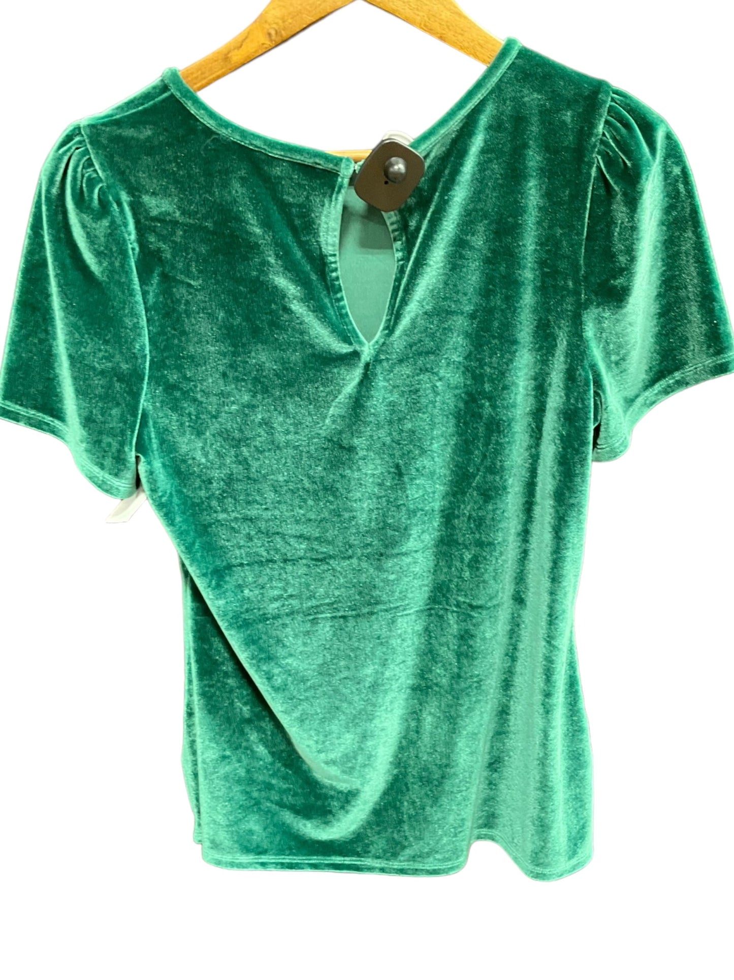 Green Top Short Sleeve Express, Size L