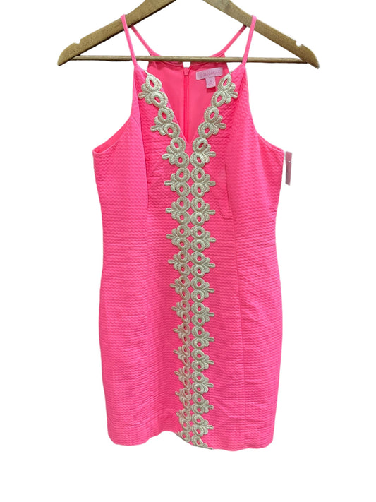 Pink Dress Designer Lilly Pulitzer, Size 2