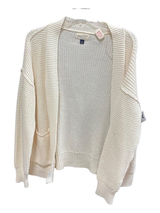 Cream Sweater Cardigan Universal Thread, Size S