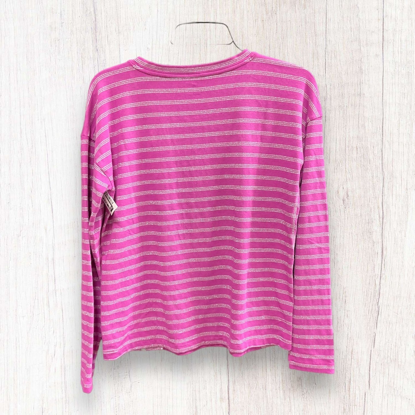 Striped Pattern Top Long Sleeve Basic Talbots, Size S