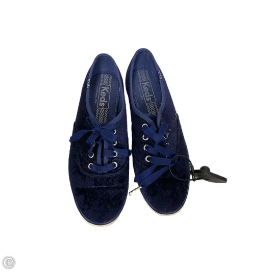 Shoes Flats By Keds In Blue, Size: 6