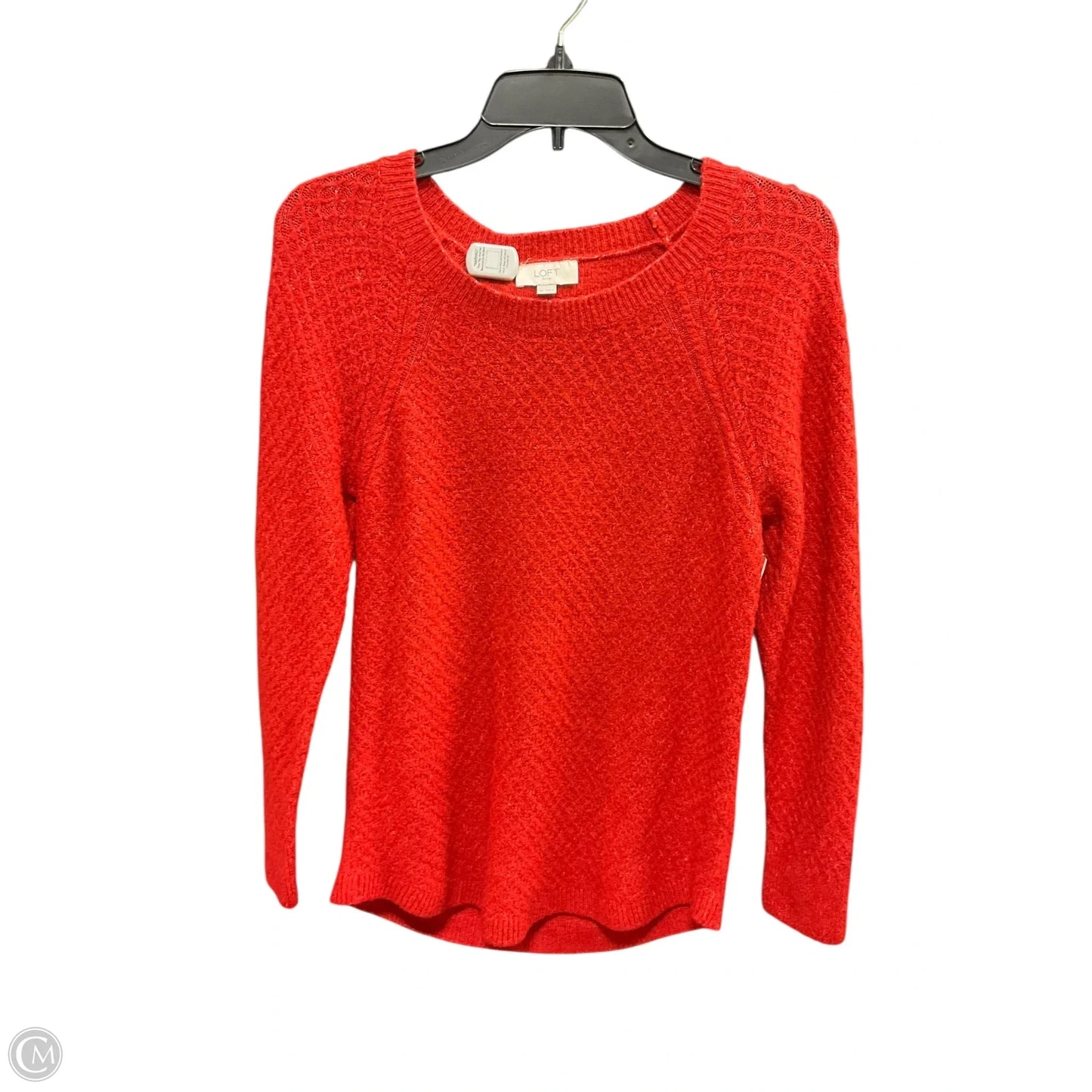 Sweater By Loft In Red, Size: Xs