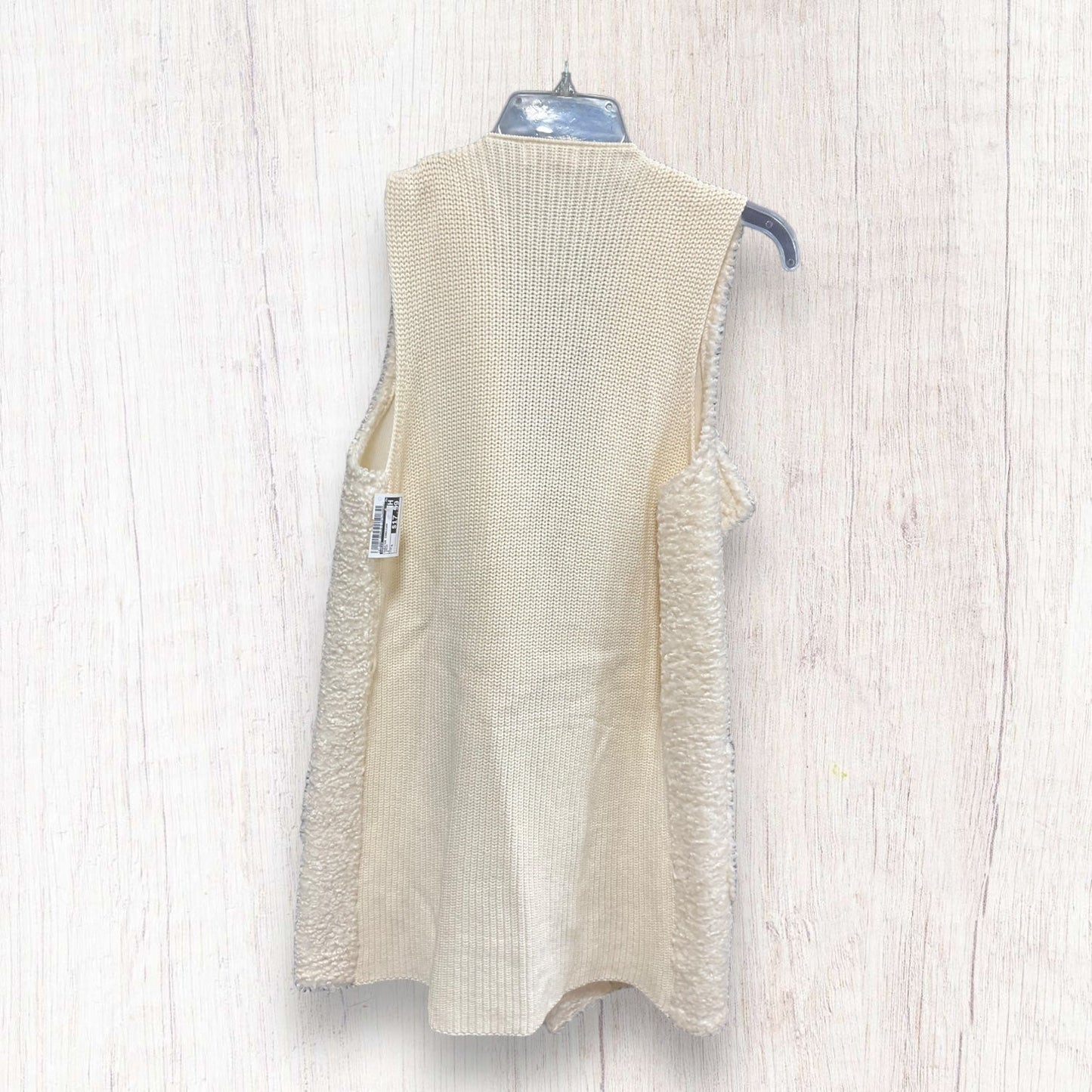 Cream Sweater Cardigan Umgee, Size S