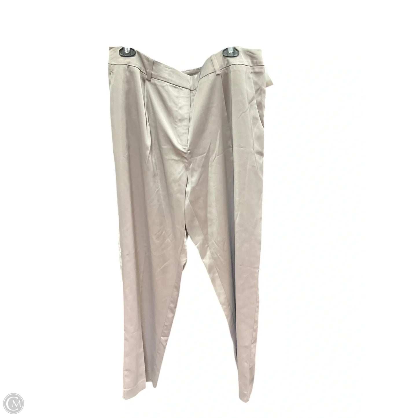Pants Dress By Clothes Mentor In Taupe, Size: 1x