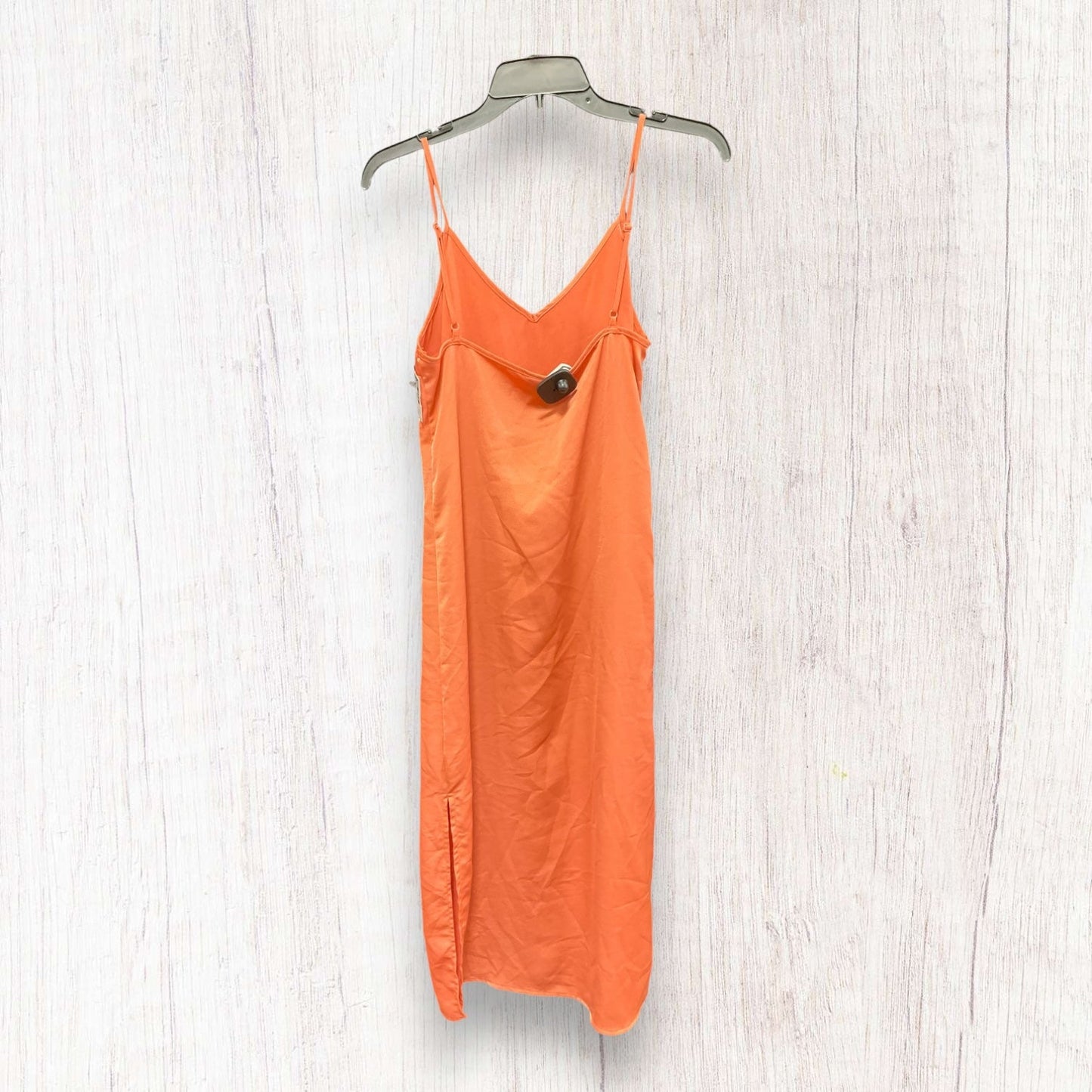 Dress Casual Maxi By A New Day In Orange, Size: Xs