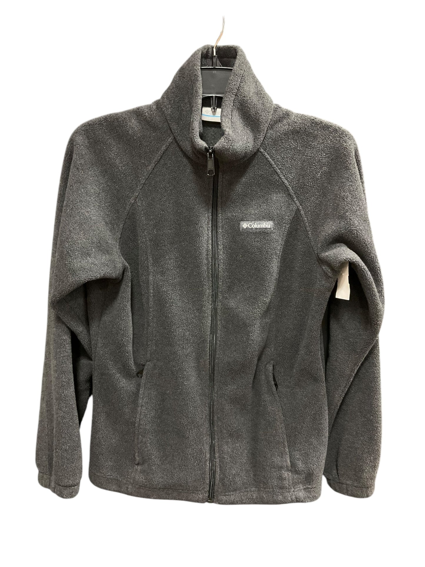 Jacket Fleece By Columbia In Grey, Size: S