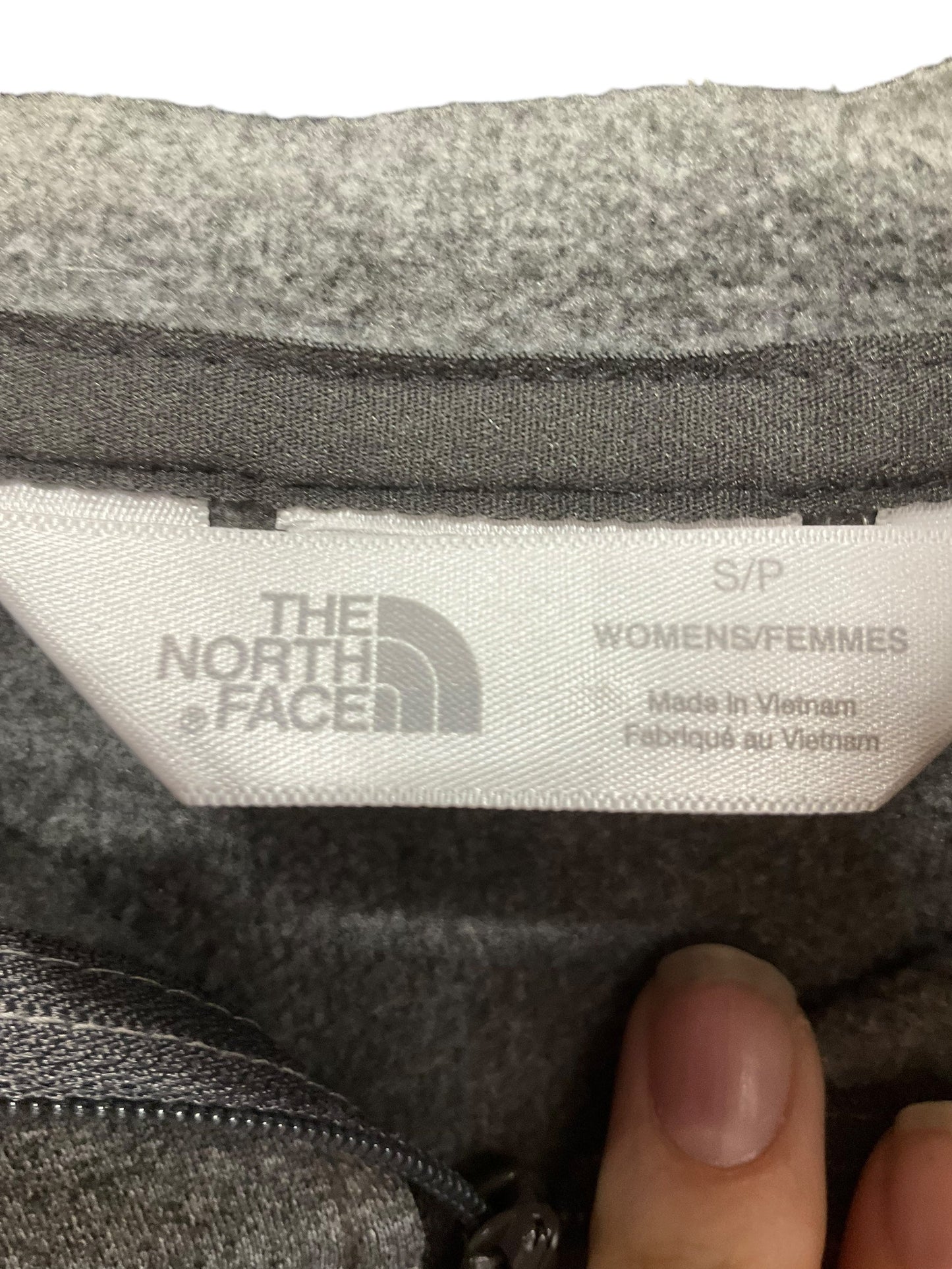 Athletic Jacket By The North Face In Grey, Size: S