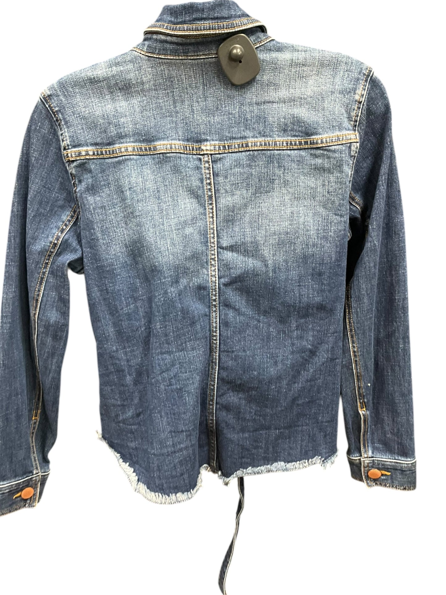 Jacket Denim By Cabi In Blue Denim, Size: Xs