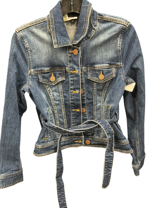 Jacket Denim By Cabi In Blue Denim, Size: Xs