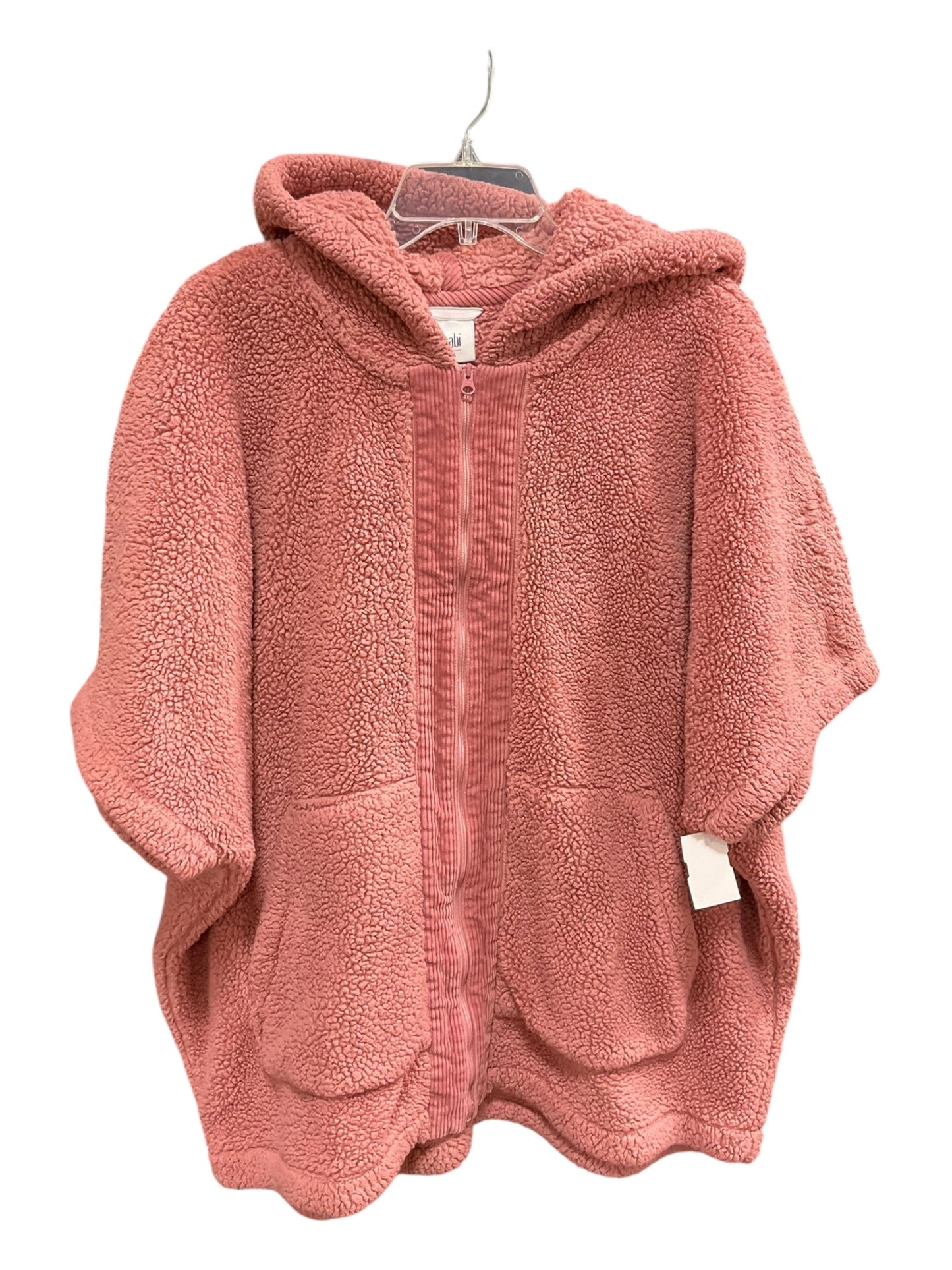 Jacket Fleece By Cabi In Pink, Size: M