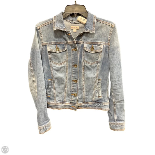 Jacket Denim By Merona In Blue Denim, Size: Xs