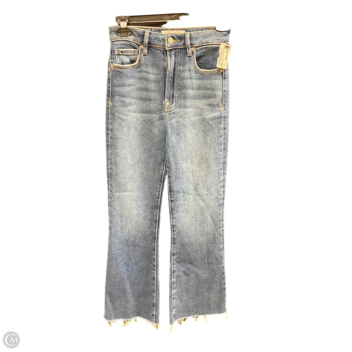 Jeans Flared By Clothes Mentor In Blue Denim, Size: 24