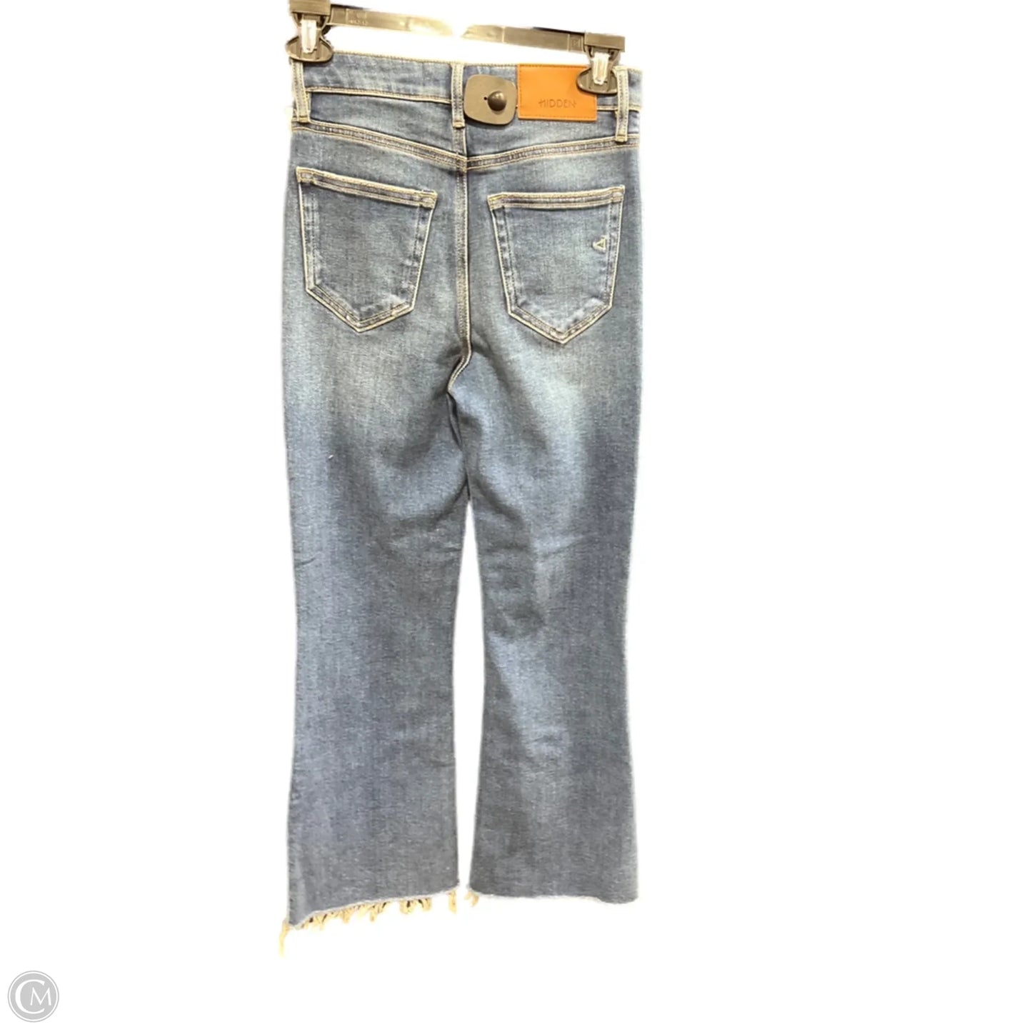 Jeans Flared By Clothes Mentor In Blue Denim, Size: 24