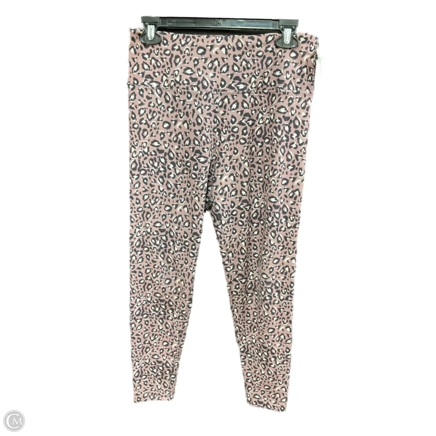 Athletic Leggings By Kyodan In Animal Print, Size: L