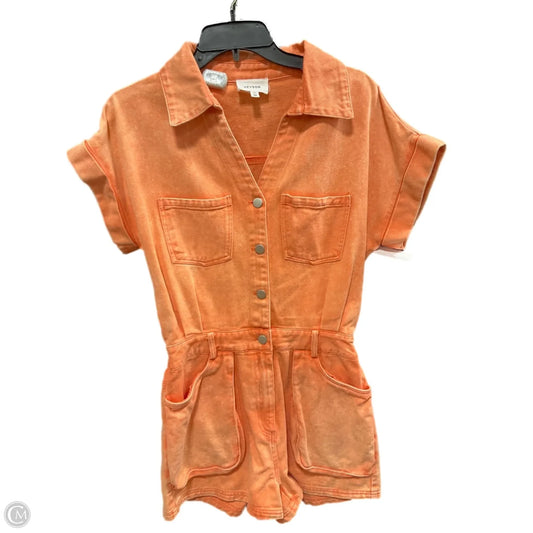 Romper By Heyson In Orange, Size: M