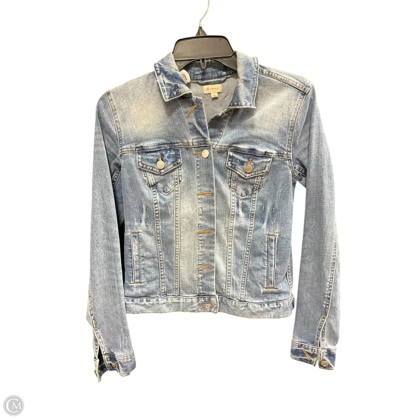 Jacket Denim By Cremieux In Blue Denim, Size: Xs