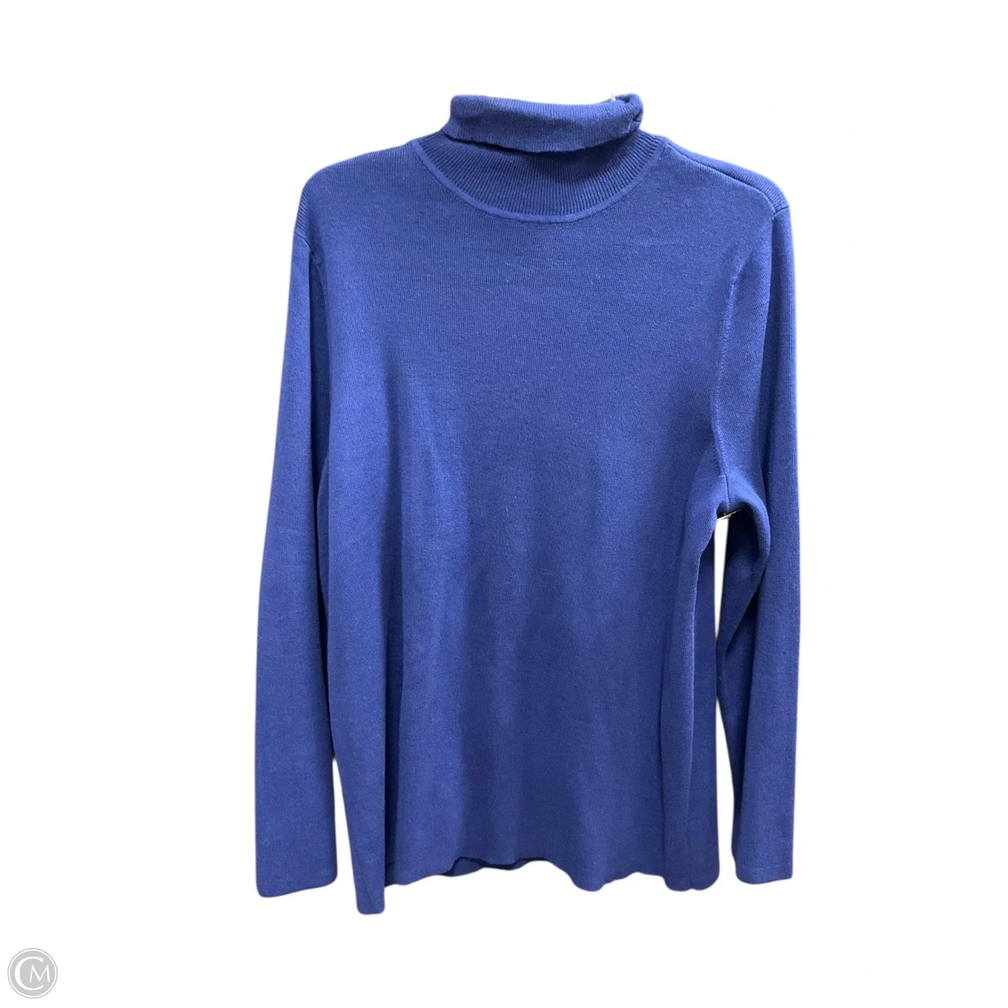 Sweater By Chicos In Navy, Size: Xxl