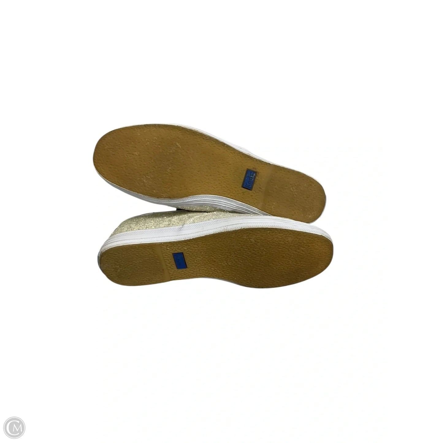 Shoes Designer By Kate Spade In Silver, Size: 7