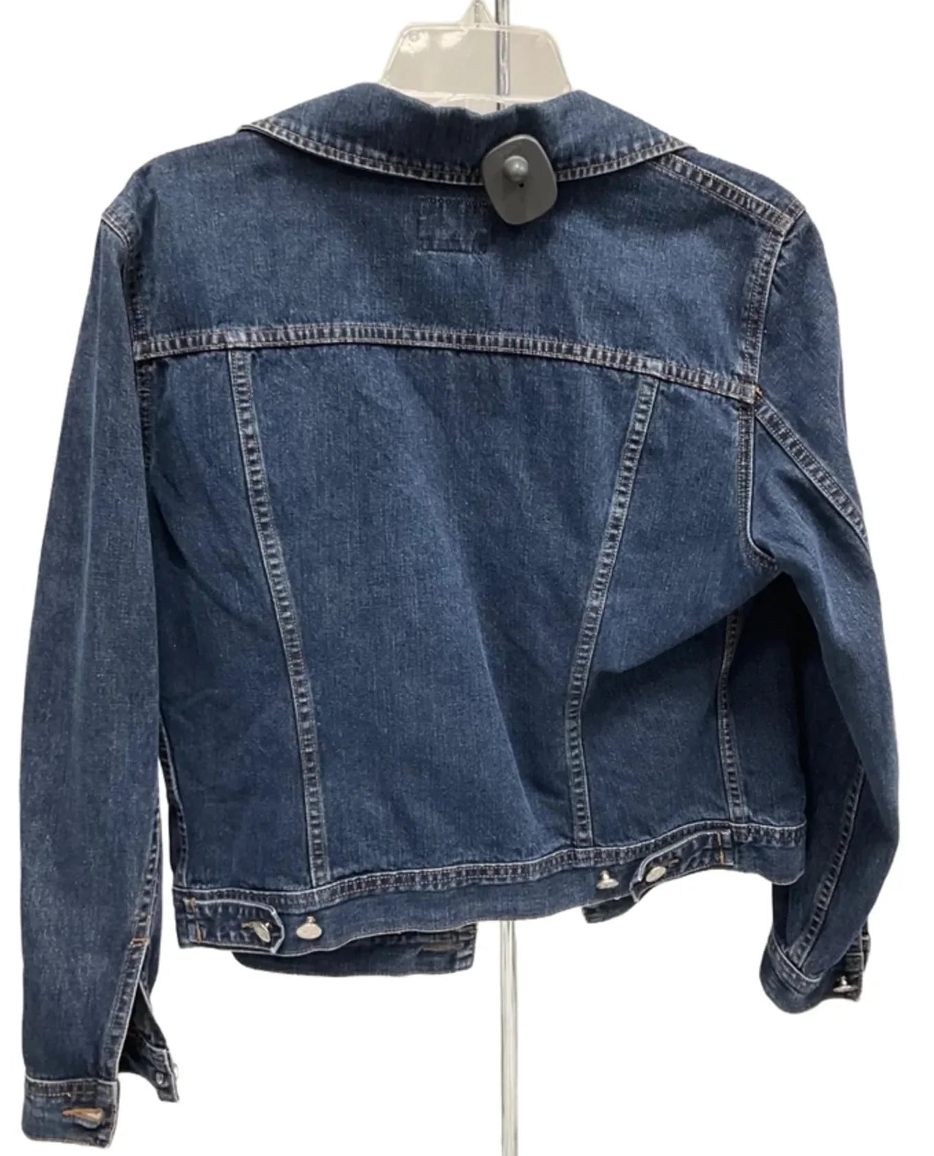 Jacket Denim By Calvin Klein In Blue Denim, Size: M