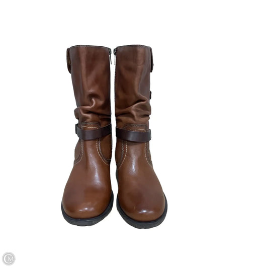 Boots Leather By Pikolinos In Brown, Size: 7.5