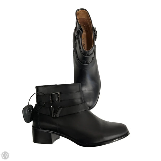 Boots Ankle Heels By Vionic In Black, Size: 10