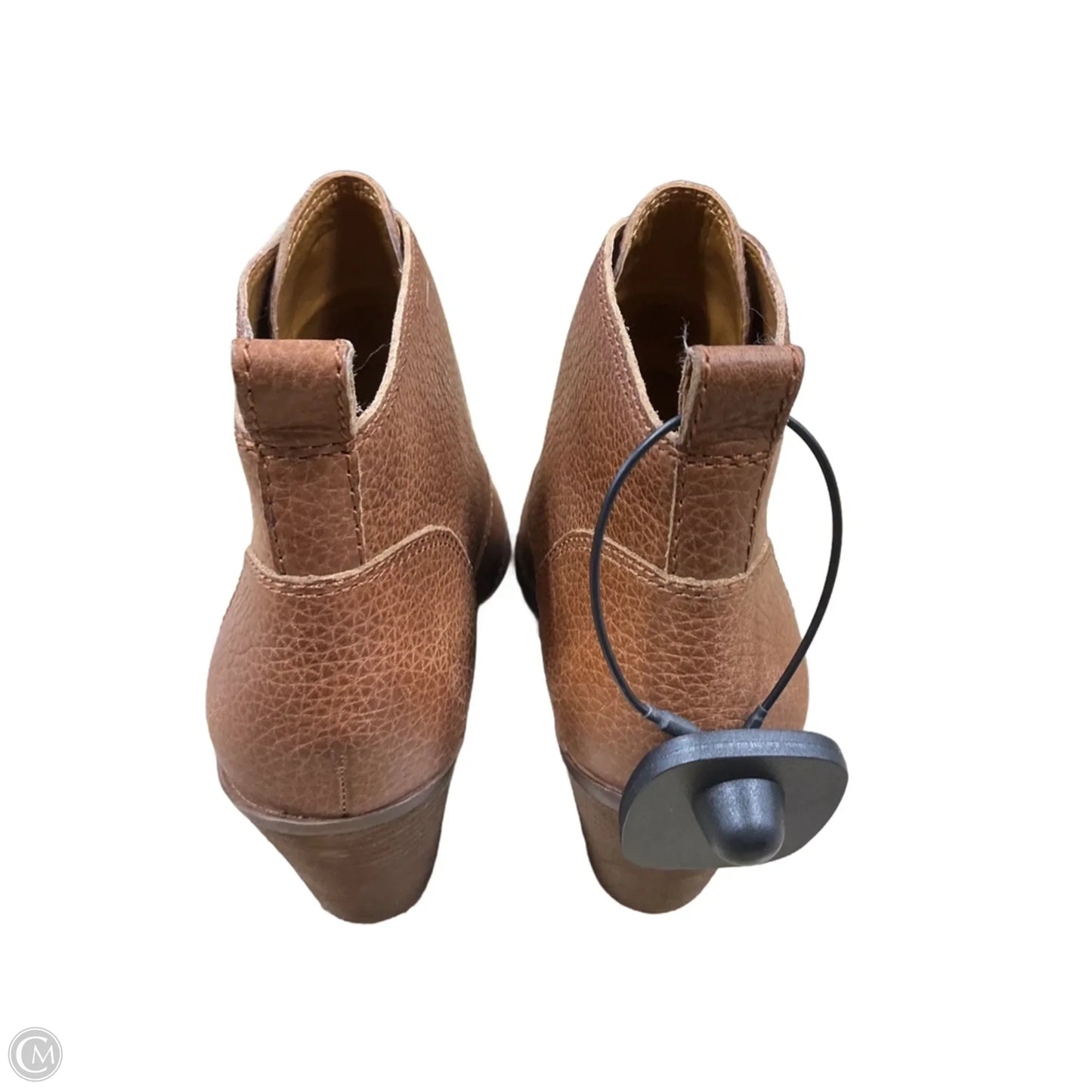 Boots Ankle Heels By Lucky Brand In Tan, Size: 7.5