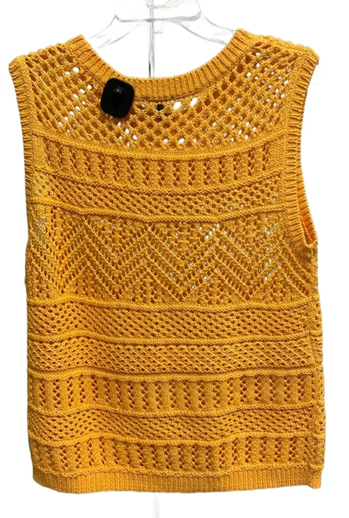 Top Sleeveless By Talbots In Orange, Size: M