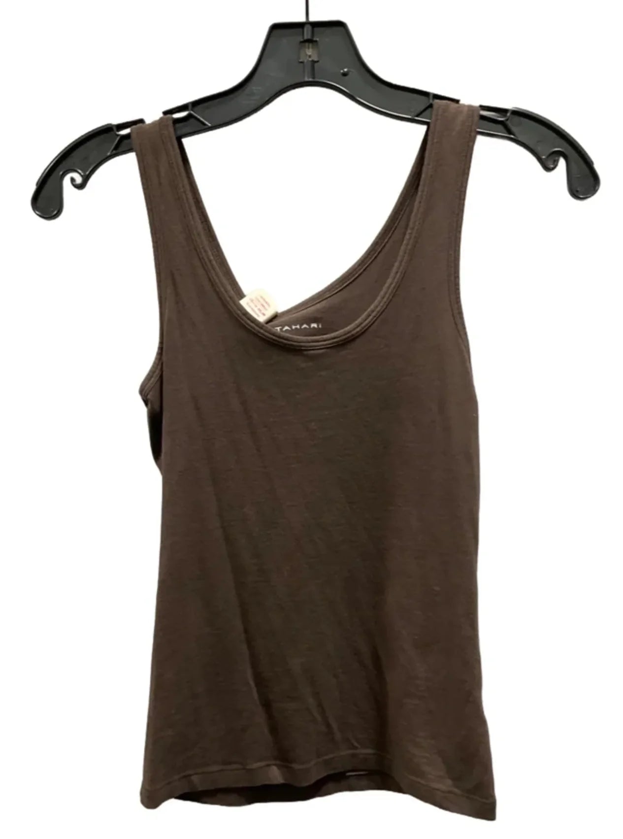 Tank Top By Tahari In Brown, Size: Xs