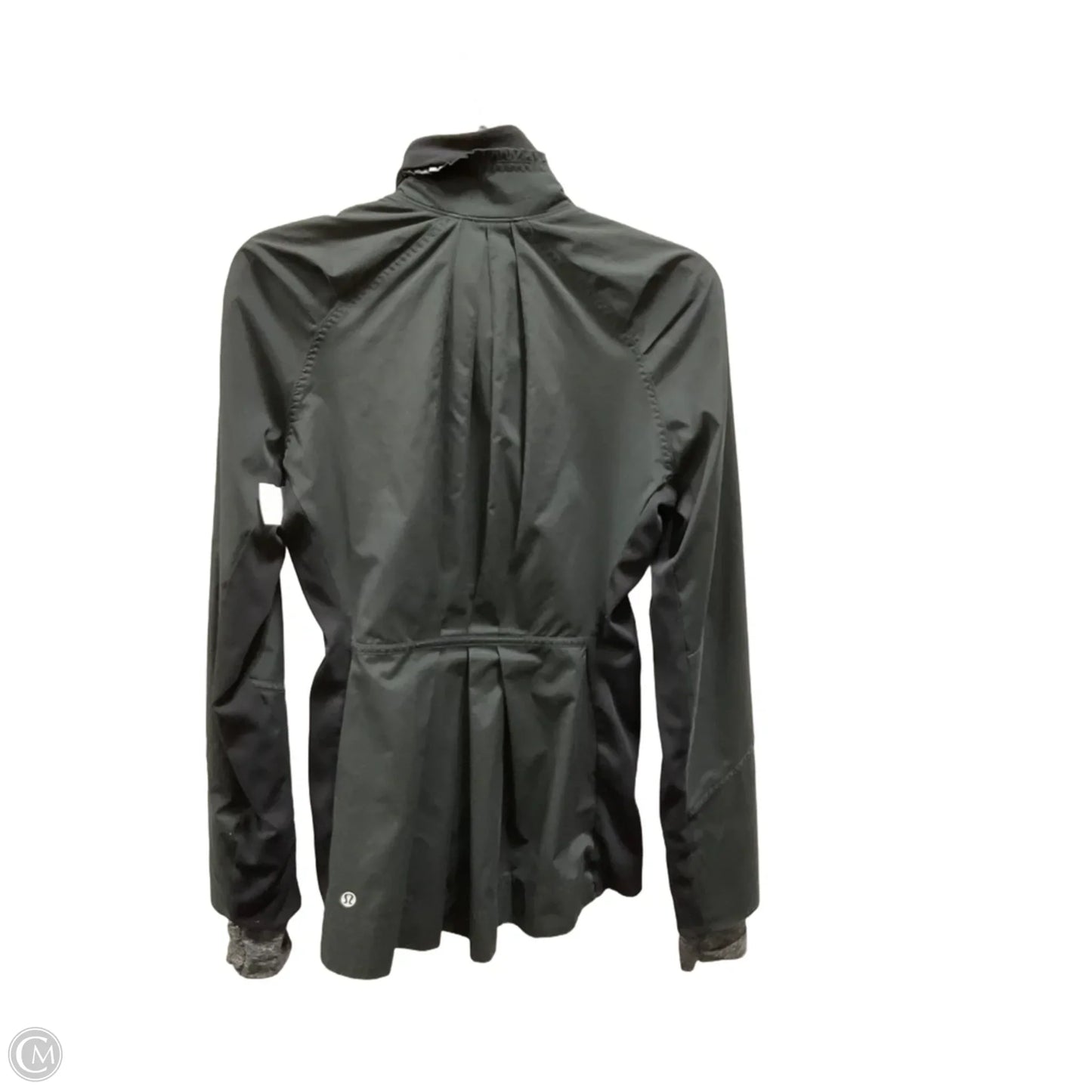 Athletic Jacket By Lululemon In Black, Size: S