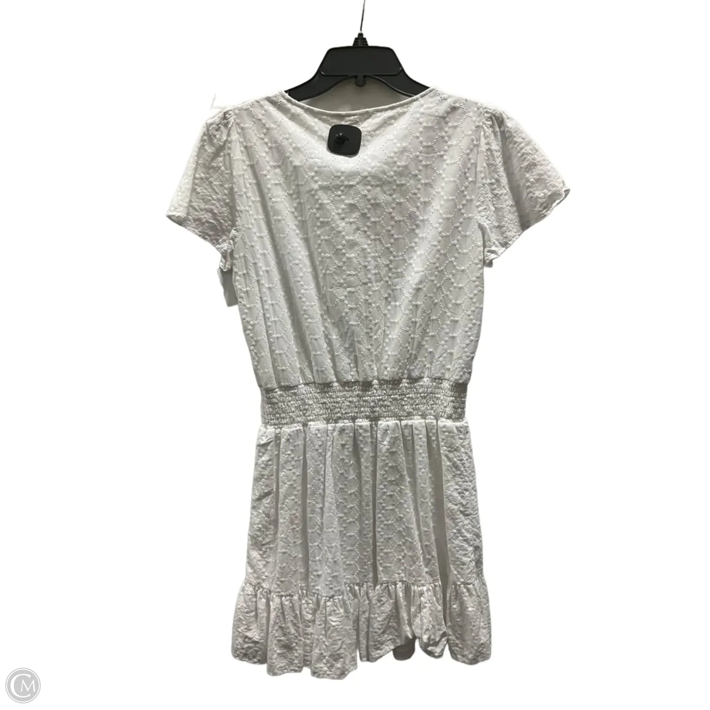 Dress Casual Midi By Michael By Michael Kors In White, Size: M