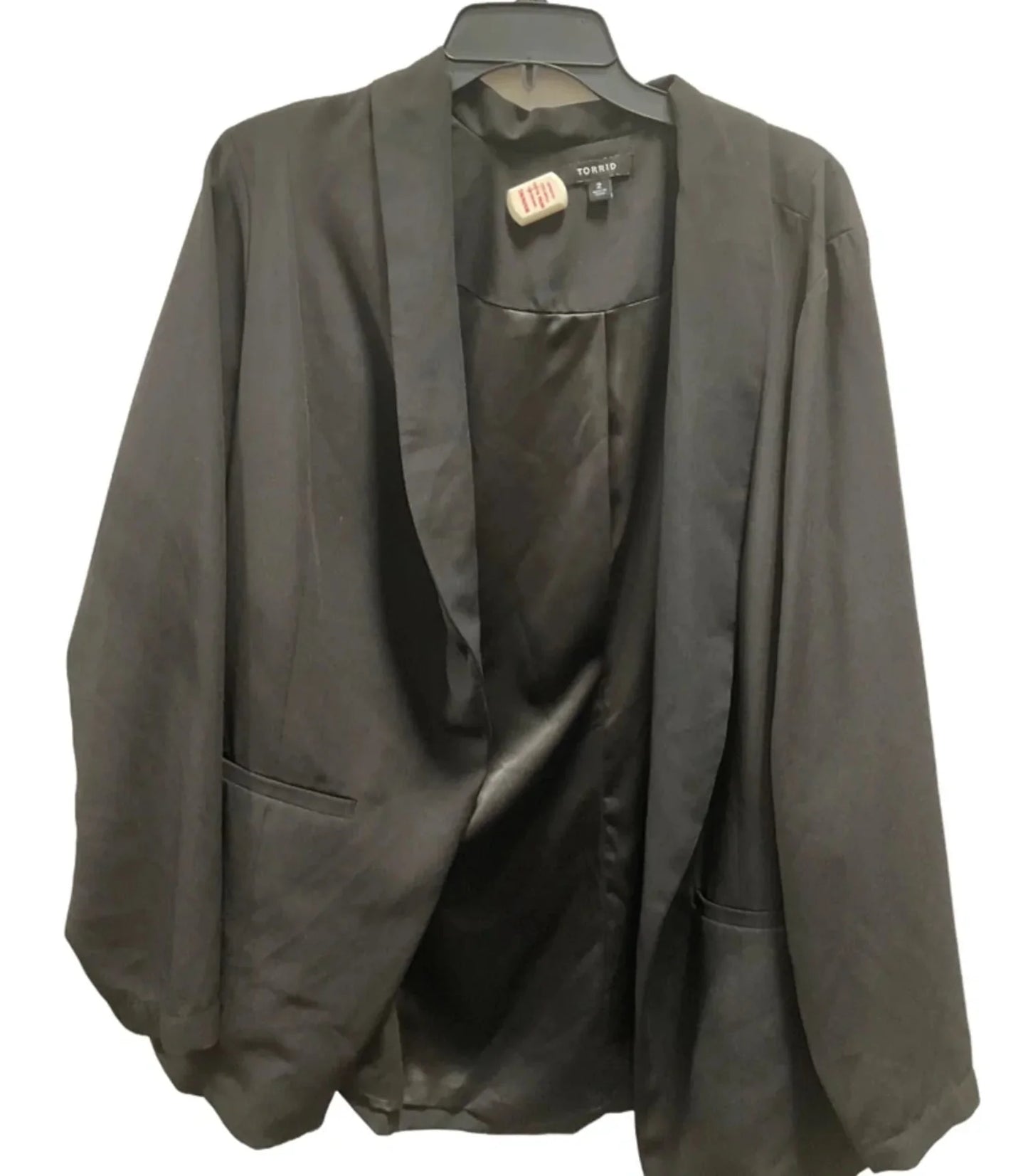 Blazer By Torrid In Black, Size: 2x