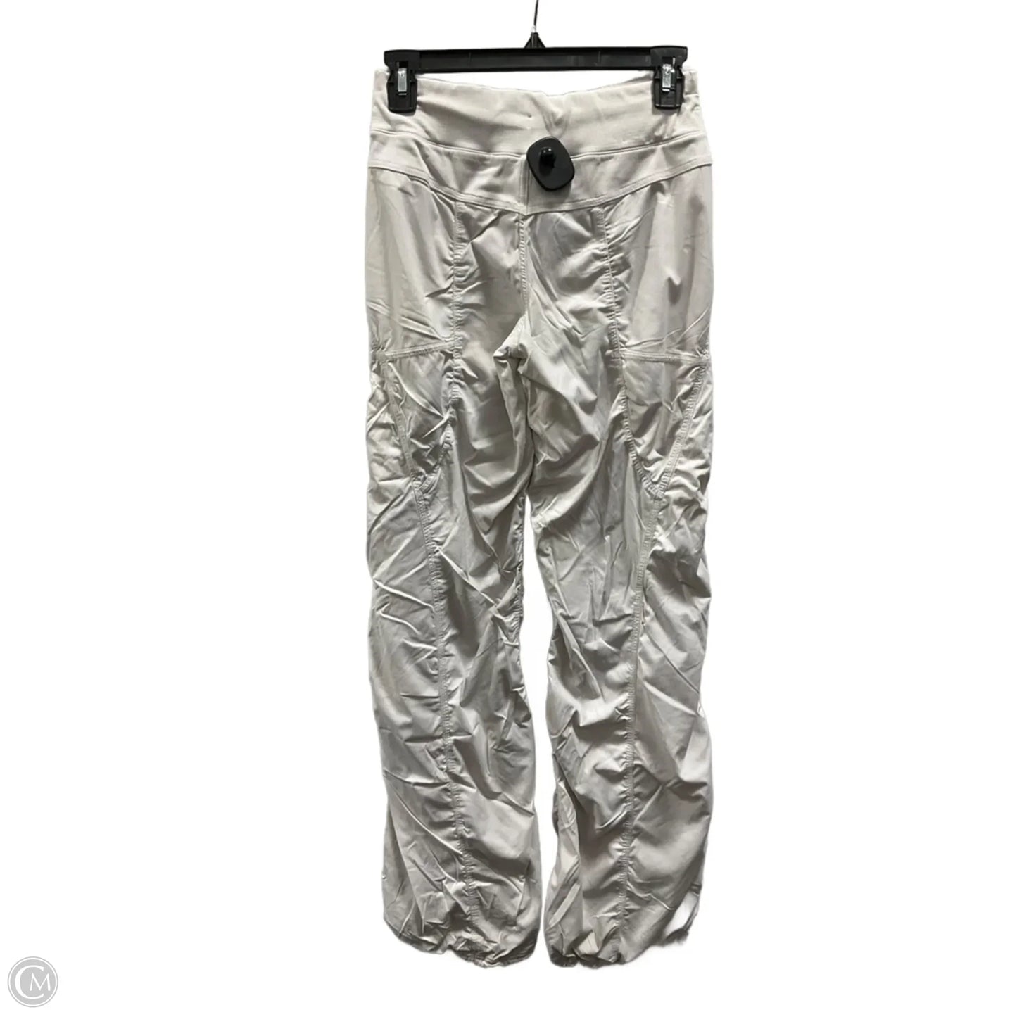 Athletic Pants By Lululemon In White, Size: Xs