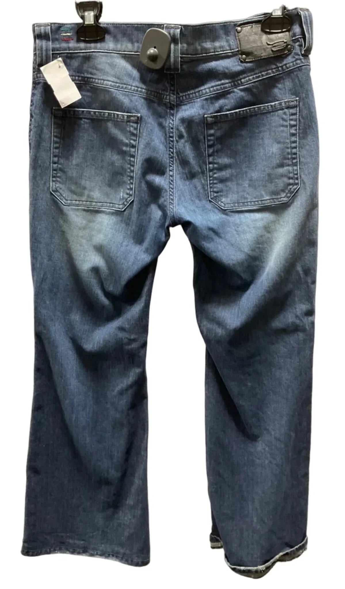 Jeans Boot Cut By Deisel In Blue Denim, Size: 10