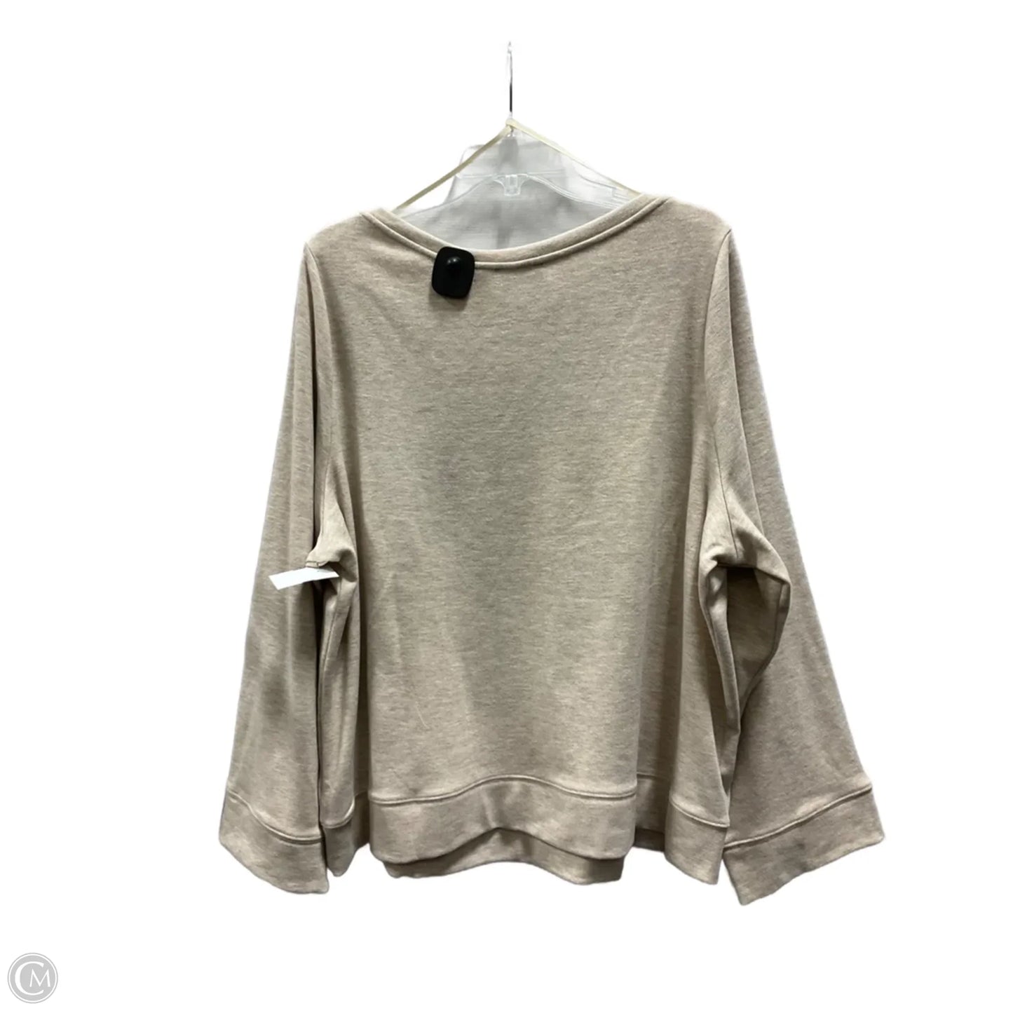 Top Long Sleeve By Democracy In Beige, Size: 2x