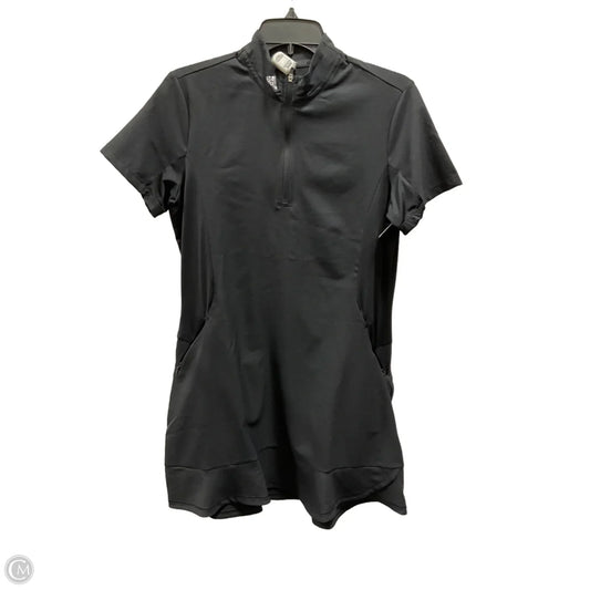 Dress Casual Midi By Adidas In Black, Size: M