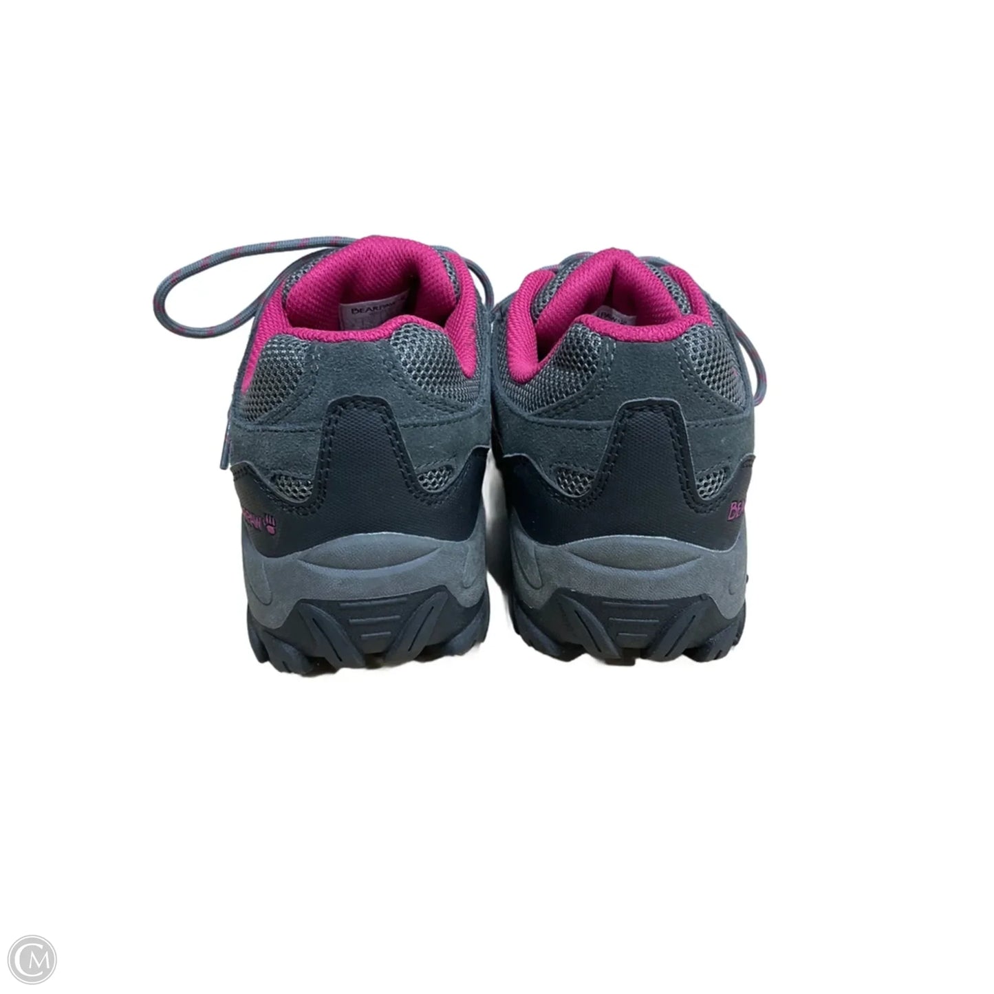 Shoes Athletic By Bearpaw In Grey & Pink, Size: 8