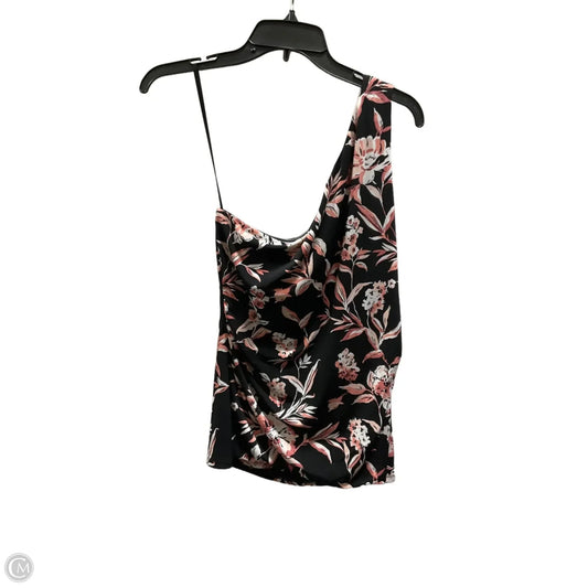 Top Sleeveless By White House Black Market In Floral Print, Size: M