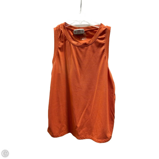 Athletic Tank Top By Calia In Orange, Size: M