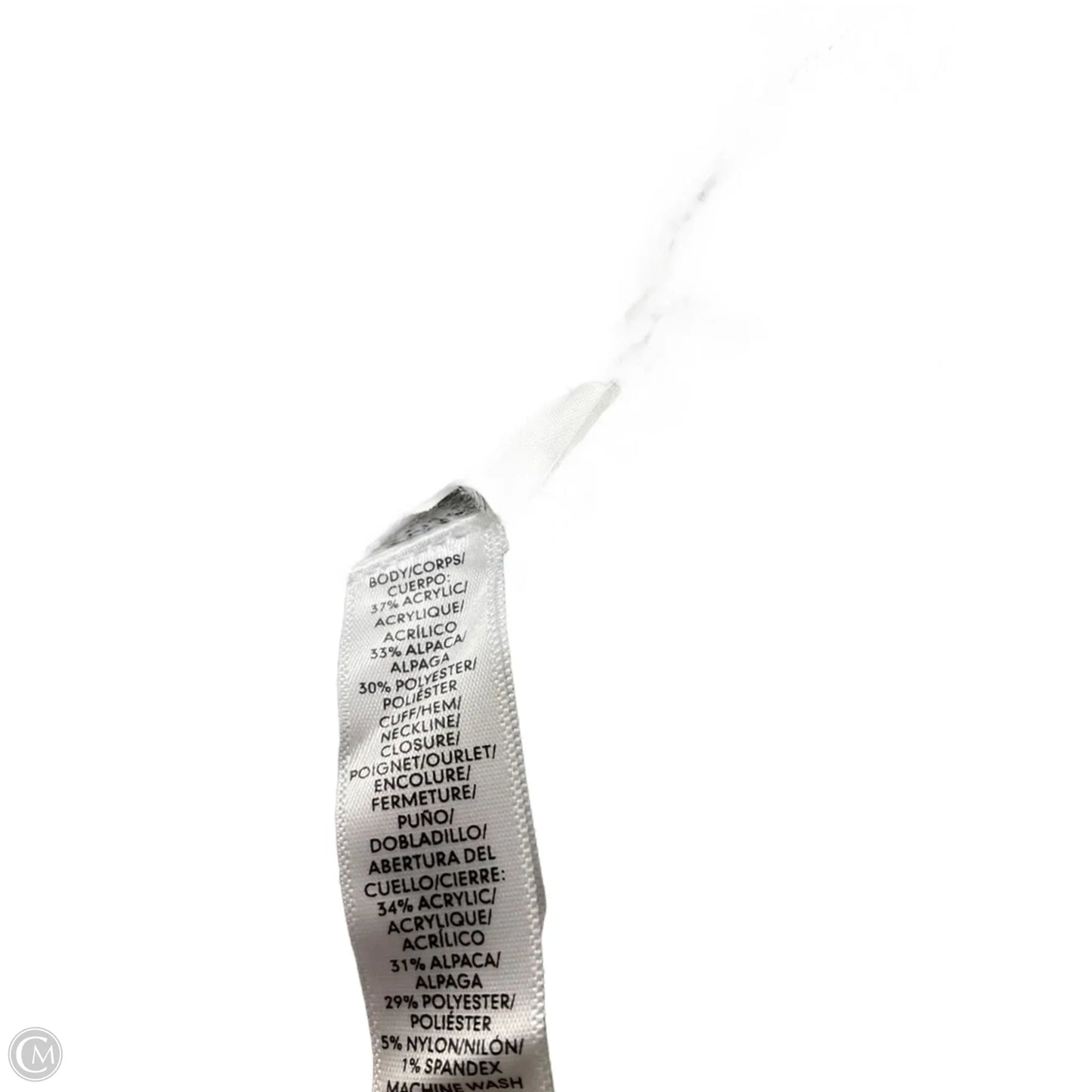 Sweater Cardigan By Loft In Grey, Size: L