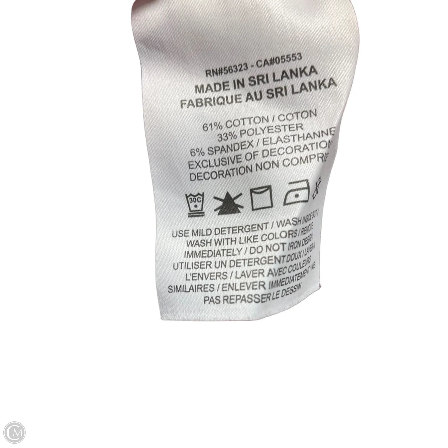 Athletic Tank Top By Nike In Red, Size: M